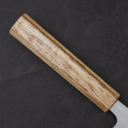 Nakiri AUS-8 Polished Oak Handle 165mm