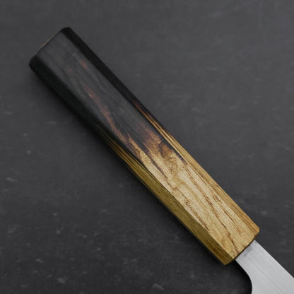 Nakiri AUS-8 Polished Yaki Urushi Handle 165mm