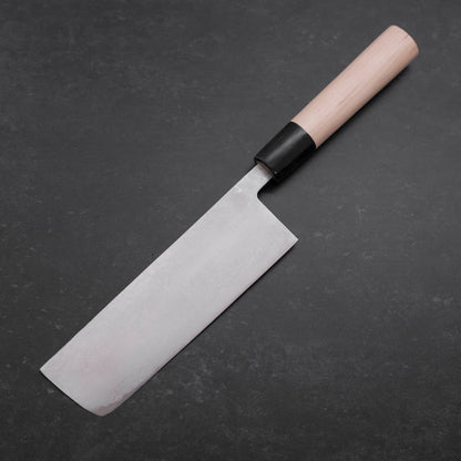 Nakiri Blue Super Damascus Buffalo Magnolia Handle 165mm