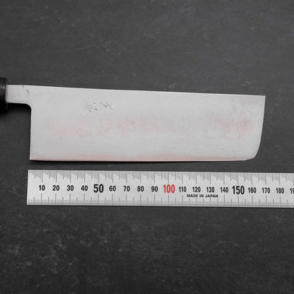 Nakiri Blue Super Damascus Buffalo Magnolia Handle 165mm