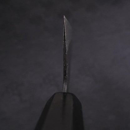 Nakiri Blue Super Kurouchi Buffalo Ebony Handle 165mm