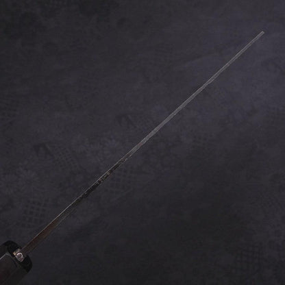 Nakiri Blue Super Kurouchi Buffalo Ebony Handle 165mm