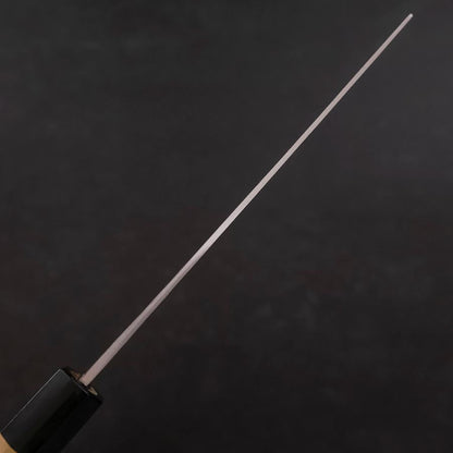 Nakiri Blue Steel #1 Stainless Clad Kurouchi Buffalo Magnolia Handle 165mm