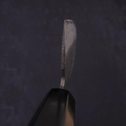 Nakiri Blue Steel #2 Kurouchi Chokin Kappa Frog Buffalo Ebony Handle 165mm