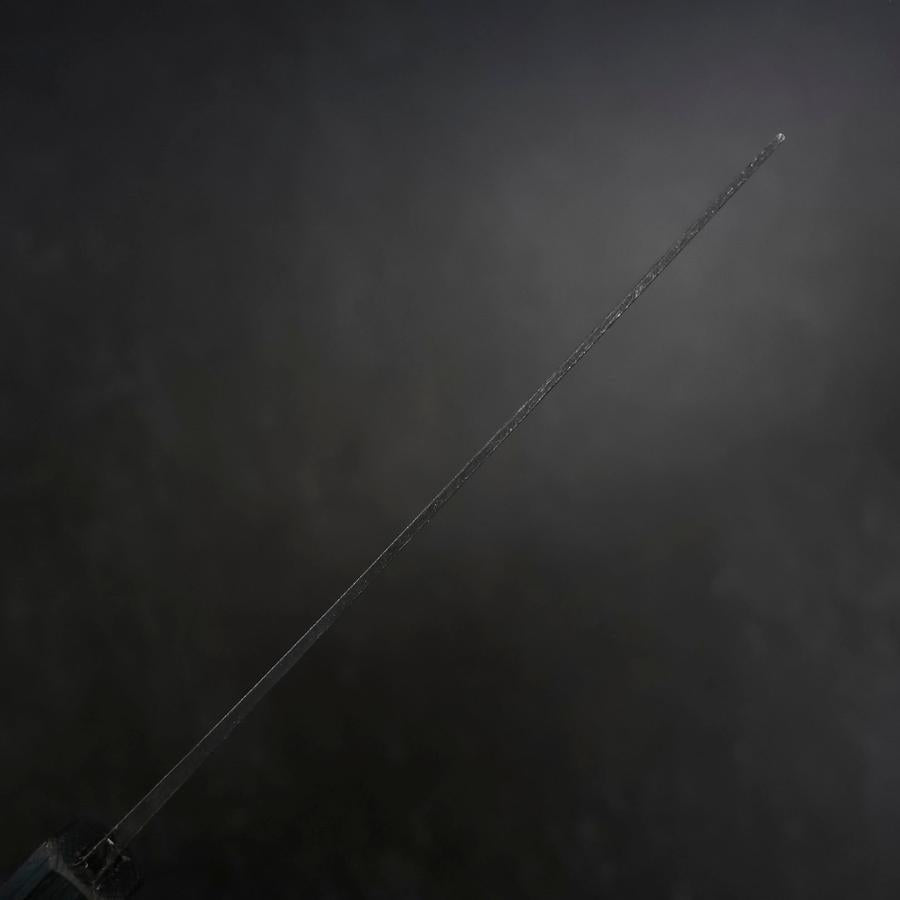 Nakiri Blue Steel #2 Kurouchi Dark Blue Urushi Handle 165mm