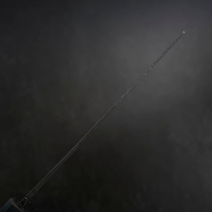 Nakiri Blue Steel #2 Kurouchi Dark Blue Urushi Handle 165mm