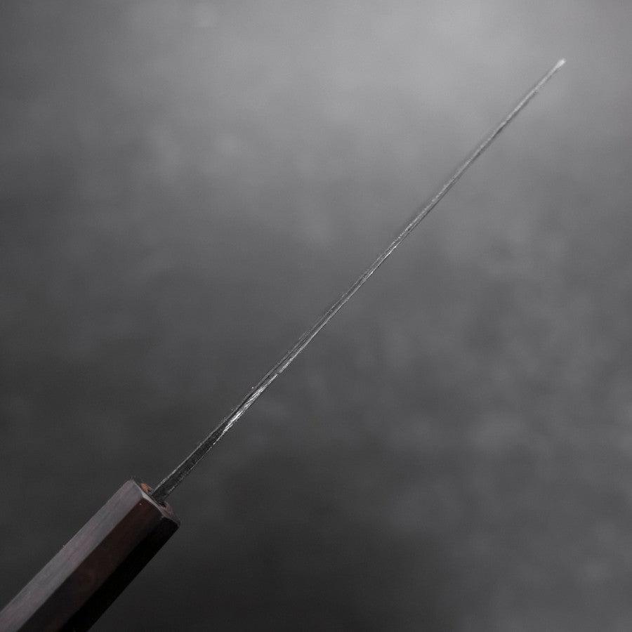 Nakiri Blue Steel #2 Kurouchi Ebony Handle 120mm