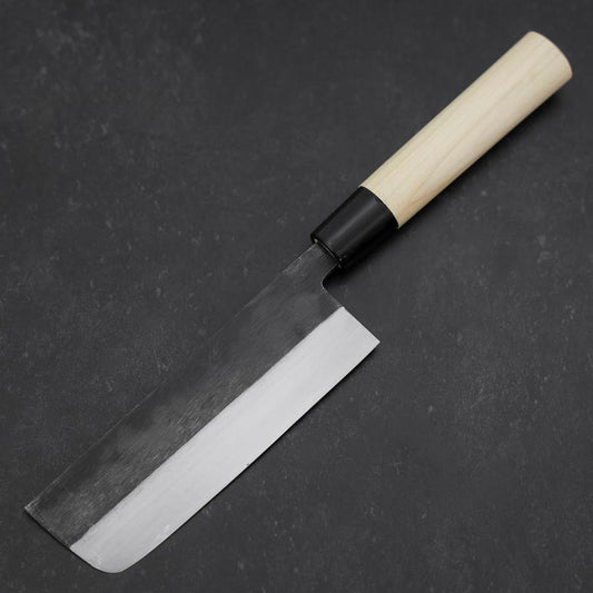 Nakiri Blue Steel #2 Kurouchi Magnolia Handle 165mm