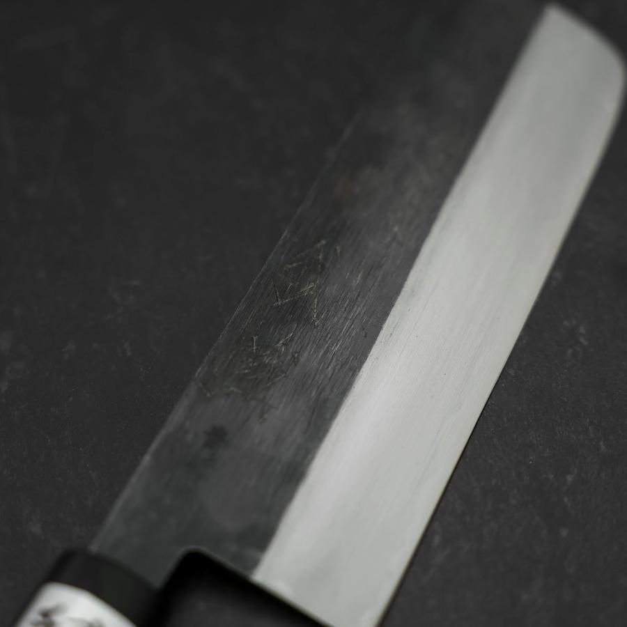 Nakiri Blue Steel #2 Kurouchi Magnolia Handle 165mm