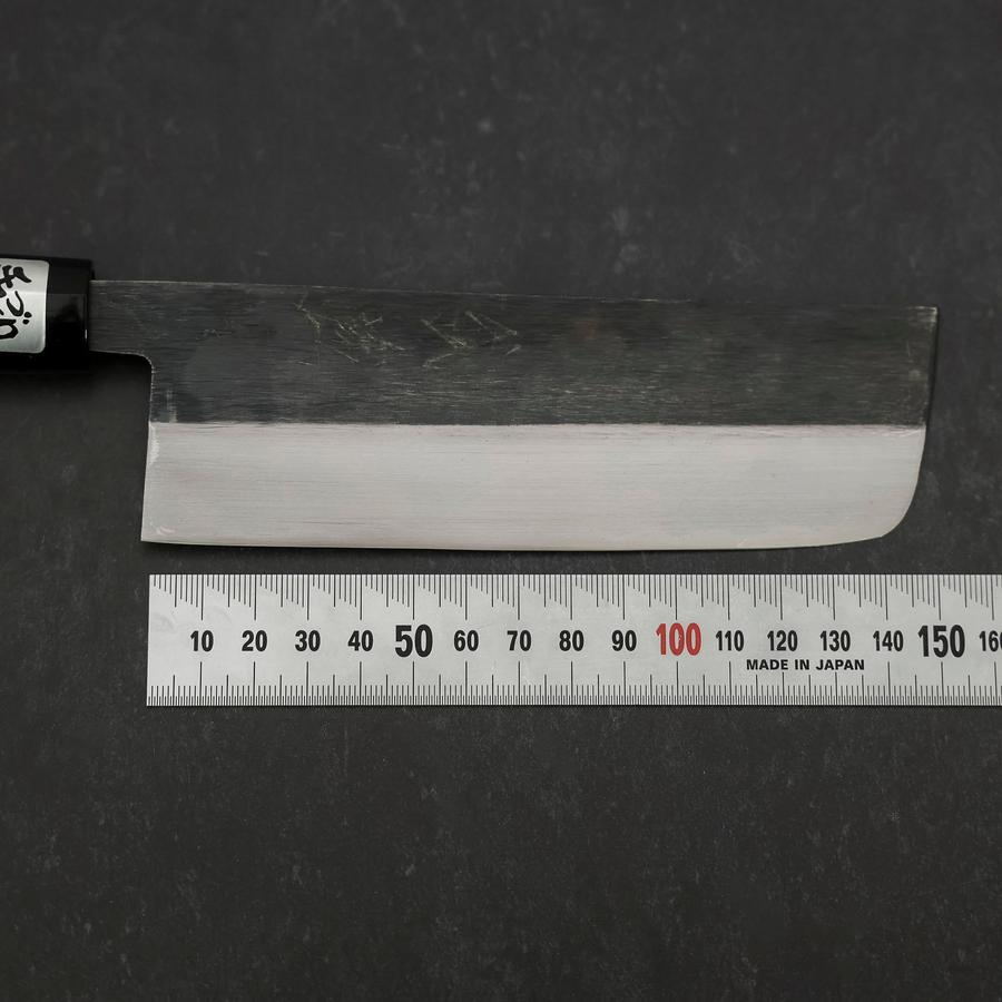 Nakiri Blue Steel #2 Kurouchi Magnolia Handle 165mm