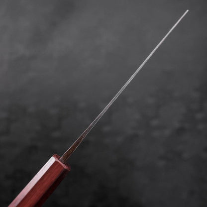 Nakiri Blue Steel #2 Kurouchi Purple Urushi Handle 165mm