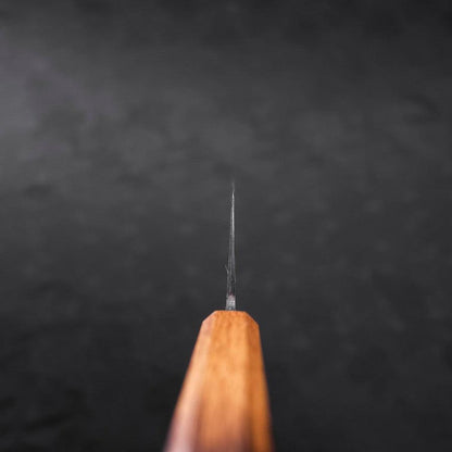 Nakiri Blue Steel #2 Kurouchi Yaki Urushi Handle 165mm