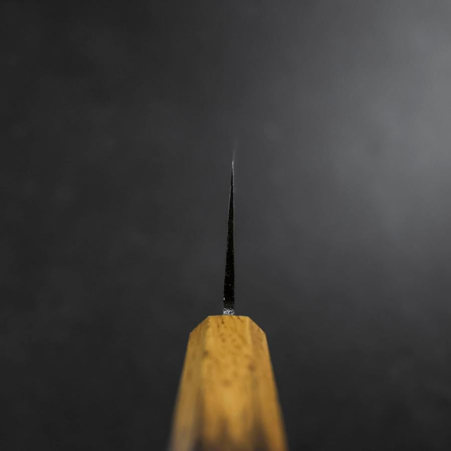 Nakiri Blue Steel #2 Kurouchi Yaki Urushi Handle 165mm