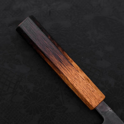 Nakiri Blue Steel #2 Kurouchi Yaki Urushi Handle 165mm