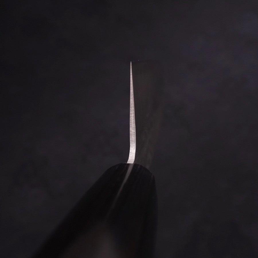 Nakiri Blue Steel #2 Tsuchime Stainless Clad Western Handle 165mm