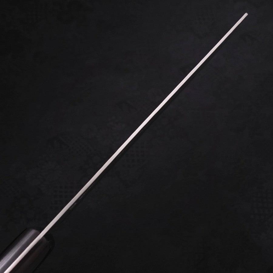Nakiri Blue Steel #2 Tsuchime Stainless Clad Western Handle 165mm
