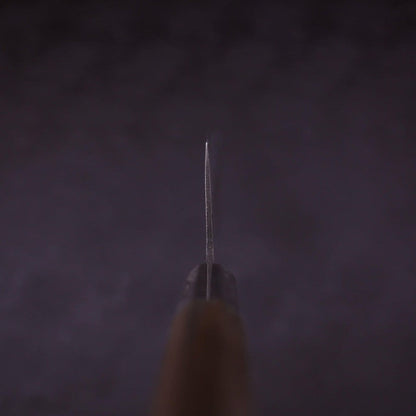 Nakiri Blue Steel #2 Walnut Handle 200mm