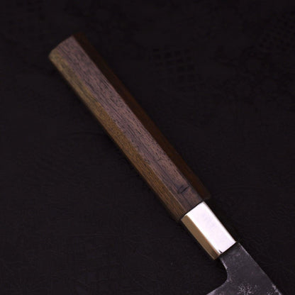 Nakiri Blue Steel #2 Walnut Handle 200mm