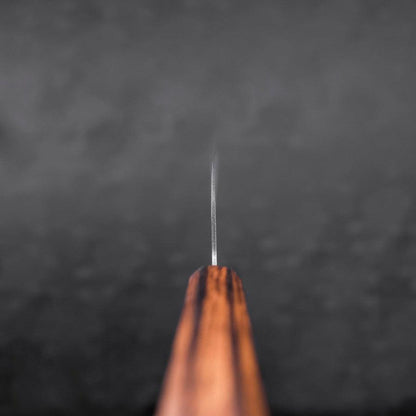 Nakiri Chromax Mirror Tsuchime Sumi Urushi Handle 165mm