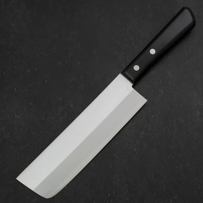 Nakiri Chromax Polished Western Black Handle 165mm