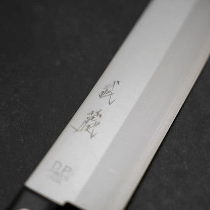 Nakiri Chromax Polished Western Black Handle 165mm