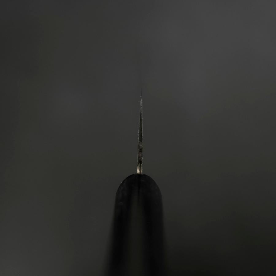 Nakiri Chromax Polished Western Black Handle 165mm