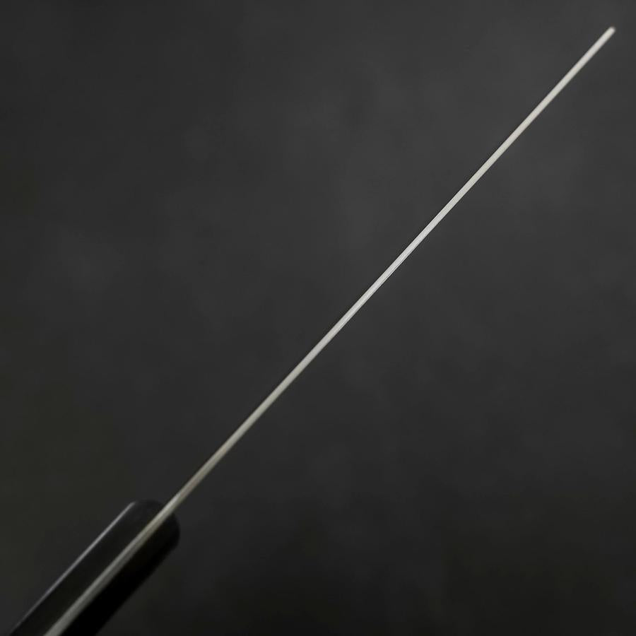 Nakiri Chromax Polished Western Black Handle 165mm