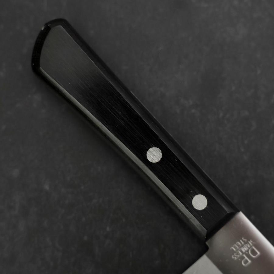 Nakiri Chromax Polished Western Black Handle 165mm