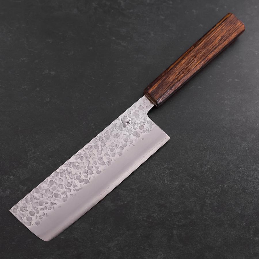 Nakiri Chromax Tsuchime Sumi Urushi Handle 165mm