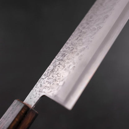 Nakiri Chromax Tsuchime Sumi Urushi Handle 165mm
