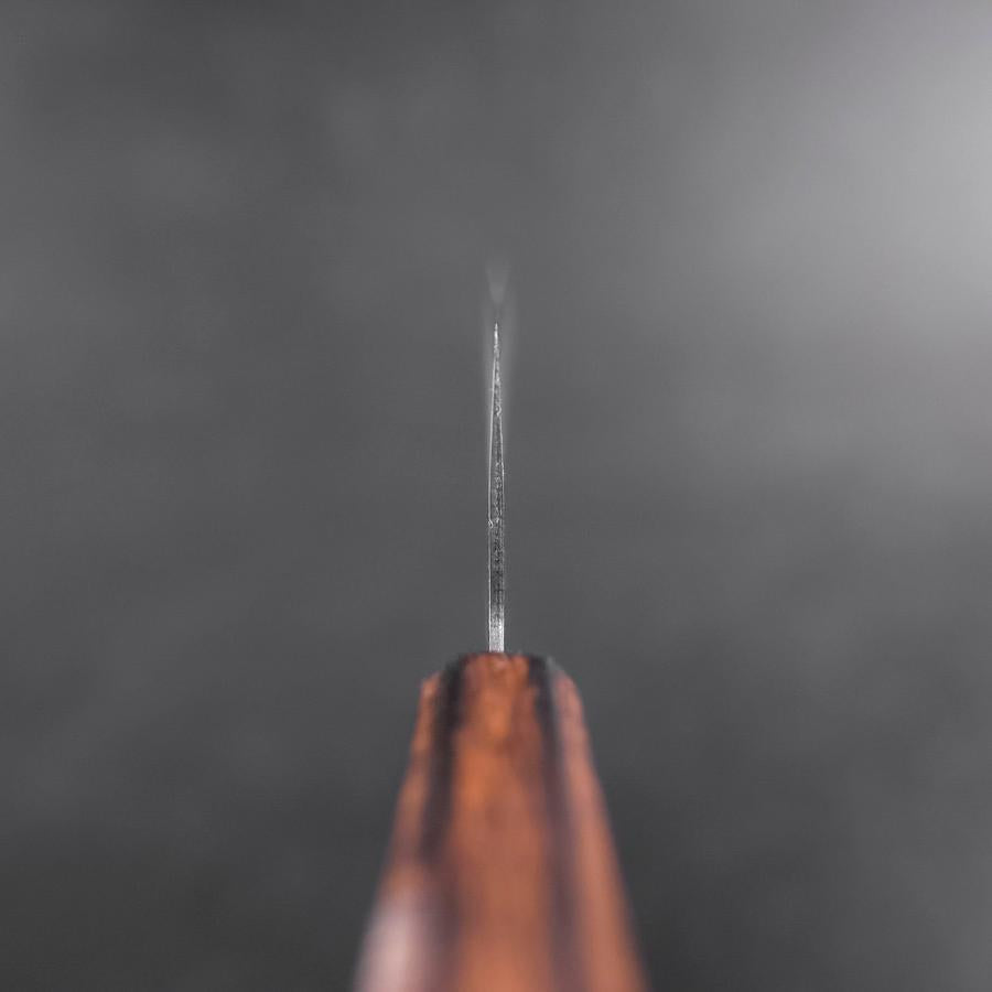 Nakiri Chromax Tsuchime Sumi Urushi Handle 165mm