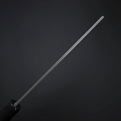 Nakiri Cobalt Stainless HRC62 Kurouchi Damascus  Buffalo Ebony Handle 165mm