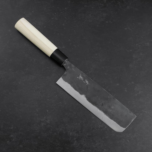 Nakiri SK Steel Kurouchi Magnolia Handle 170mm