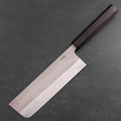 Nakiri SKD11 Nashiji Ebony Handle 165mm