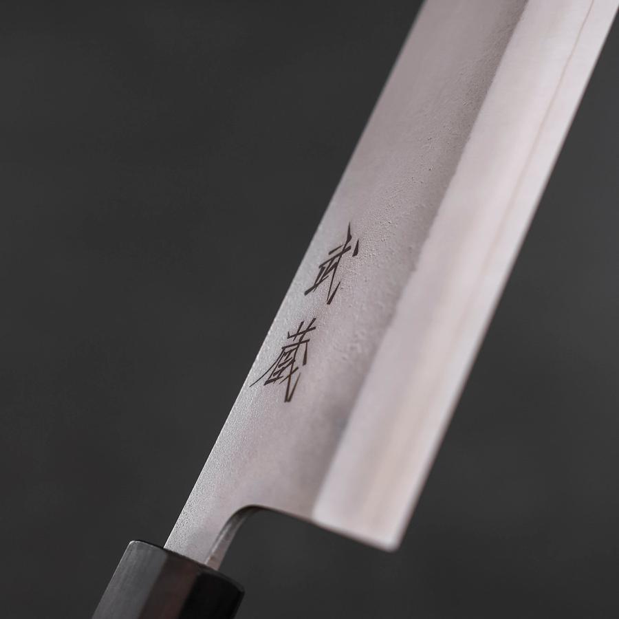 Nakiri SKD11 Nashiji Ebony Handle 165mm