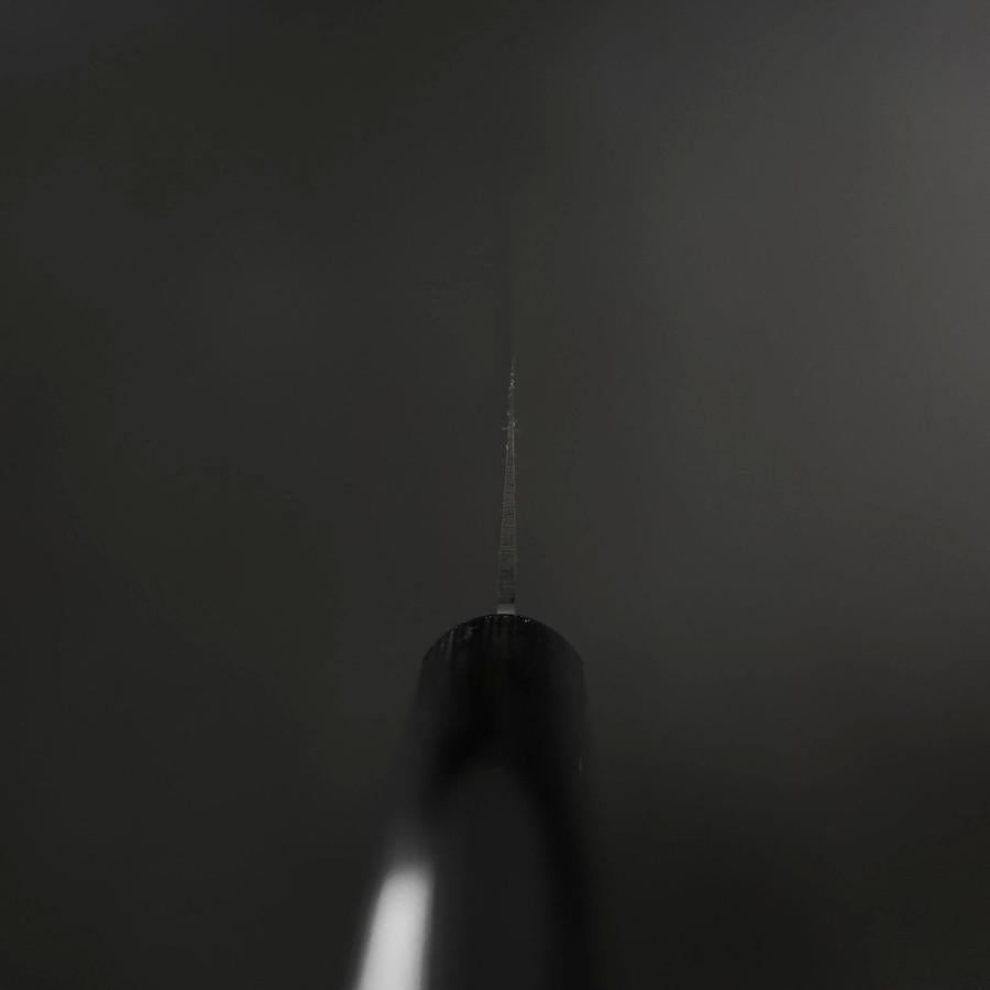 Nakiri SKD12 Polished Western Black Handle 165mm