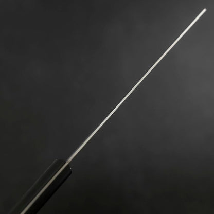 Nakiri SKD12 Polished Western Black Handle 165mm