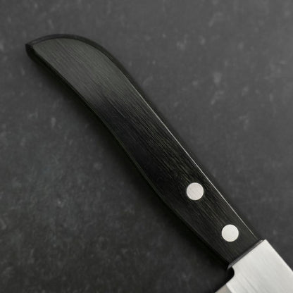 Nakiri SKD12 Polished Western Black Handle 165mm
