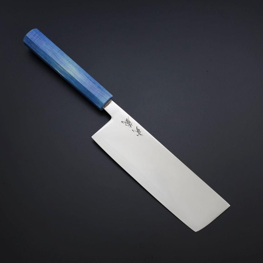 Nakiri SLD Mirror Shoreline Handle 170mm – MUSASHI Wholesale
