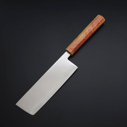 Nakiri SLD Mirror Sunset Orange Handle 170mm