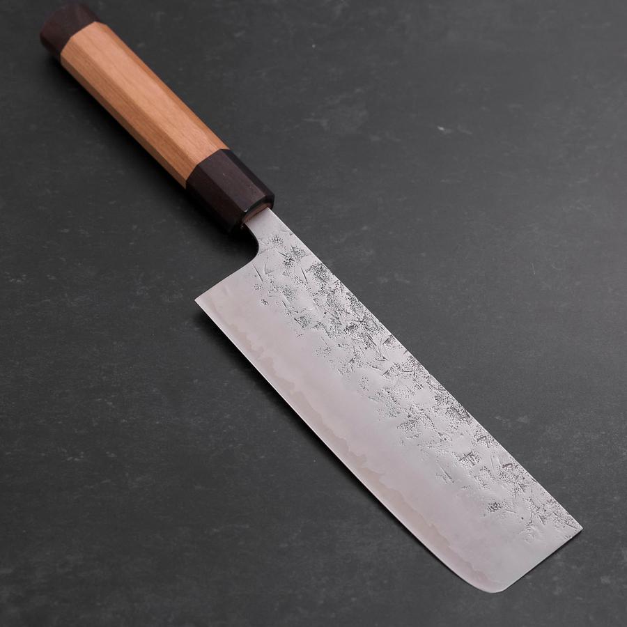 Nakiri SLD Nashiji Washi Cherry Rosewood Handle 165mm