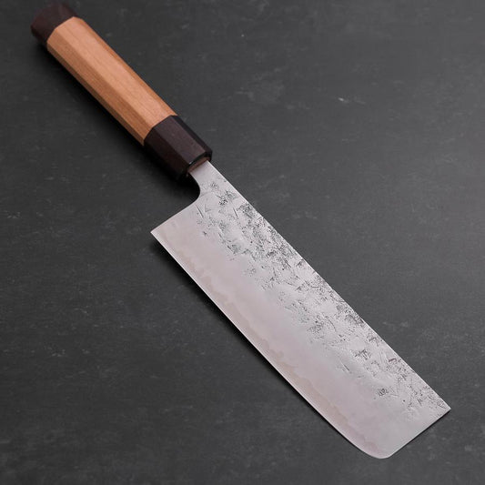 Nakiri SLD Nashiji Washi Cherry Rosewood Handle 165mm