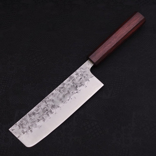 Nakiri SLD Nashiji Washi Purple Urushi Handle 165mm
