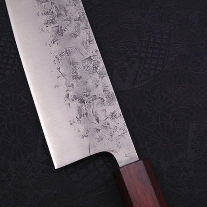 Nakiri SLD Nashiji Washi Purple Urushi Handle 165mm
