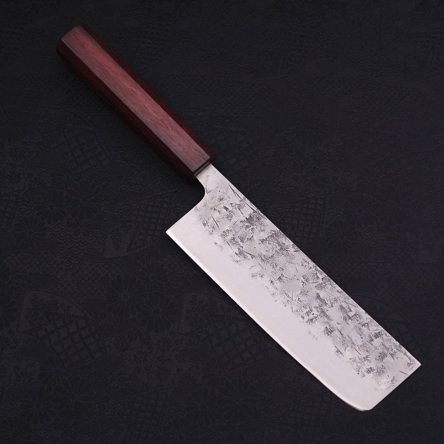 Nakiri SLD Nashiji Washi Purple Urushi Handle 165mm