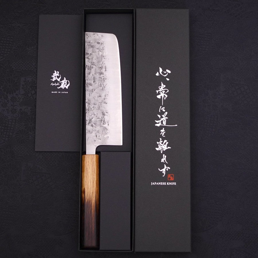 Nakiri SLD Nashiji Washi Yaki Urushi Handle 165mm