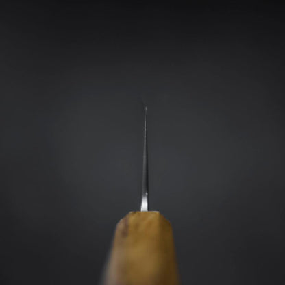 Nakiri SLD Wave Nickel Damascus Yaki Urushi Handle 165mm