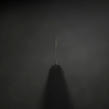 Nakiri Stainless Clad Blue Steel #2 Kurouchi Rubber Handle 165mm