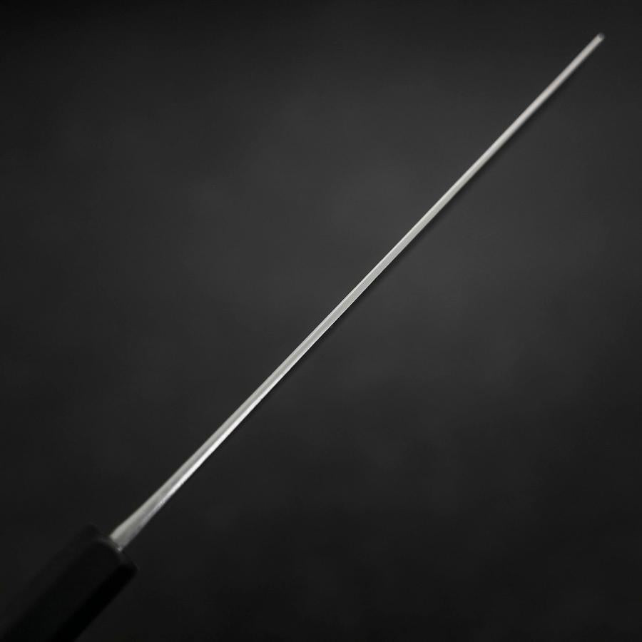 Nakiri Stainless Clad Blue Steel #2 Kurouchi Rubber Handle 165mm