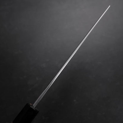 Nakiri Stainless Clad Blue Steel #2 Kurouchi Walnut Handle 165mm